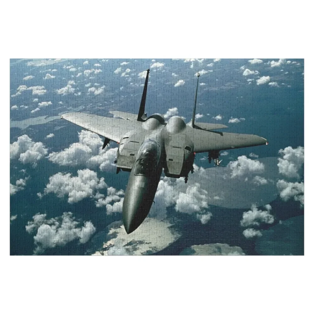 F15 Strike Eagle One of the best fighters ever Jigsaw Puzzle Wooden Animal Custom Gifts Puzzle