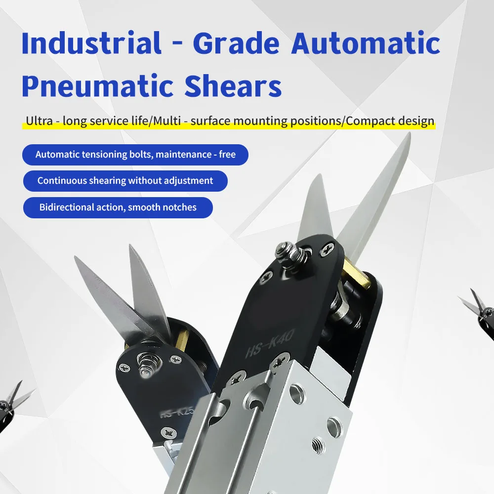 High-Speed Bidirectional Action Automatic Ear Scissors KN95 Pneumatic Mask Machine with Industrial Grade Cutting Tools