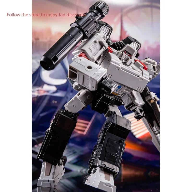 W magazynie Transforming Toys BPF Siege Series 6631 MGC Tank Alloy Enlarged Version Boy Model Action Figures Collection Gifts