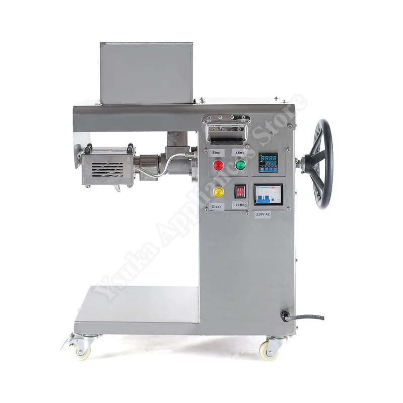 Oil Press Commercial Automatic Screw Stainless Steel Cold Hot Dual Pressing Peanut Walnut Oil Making Equipment Oil Extractor