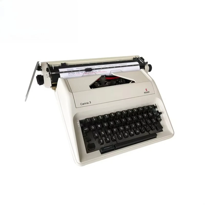 

Premium 13" English Manual Typewriter | Traditional Typing Experience