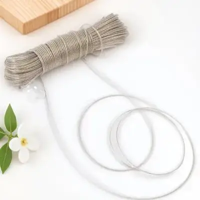 Heavy Duty 50M Windproof Non-Slip Pvc Coated Outdoor Travel Laundry Line Camping Travel Laundry Line For Home Drying