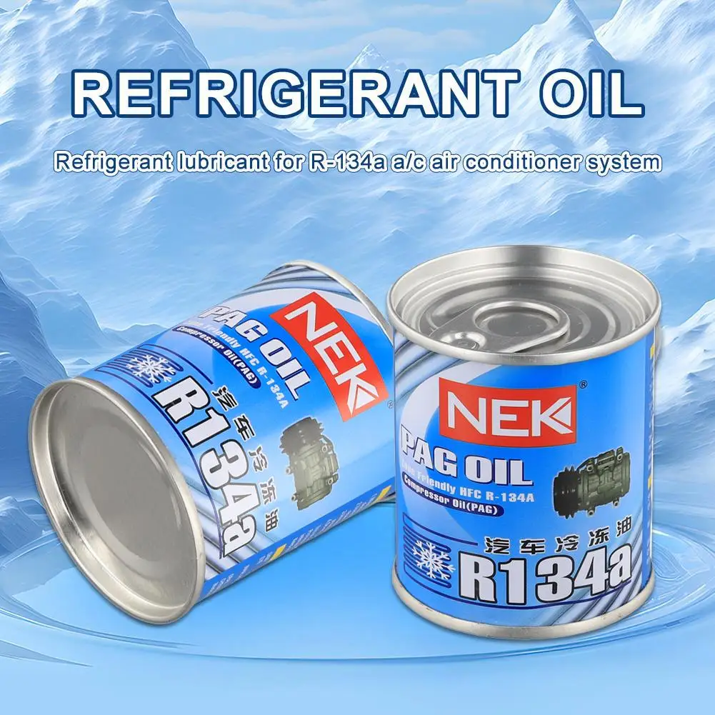 Compresseur d'huile de réfrigérant R134a pour automobile, système de climatisation A/C AC, accessoires de réfrigérant pour voiture et camion, 1 à 10 pièces