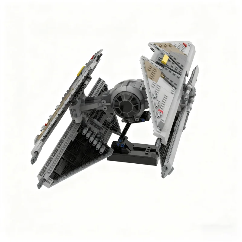 NEW 1343PCS MOC Space Battle Tie Avenger Updated Andor Model Building Blocks DIY Assembly Building Blocks Display Gift Bricks
