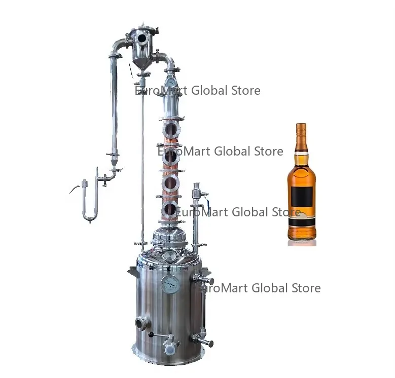 50L 100L 200L Distillation Column Distiller Distilling Machines