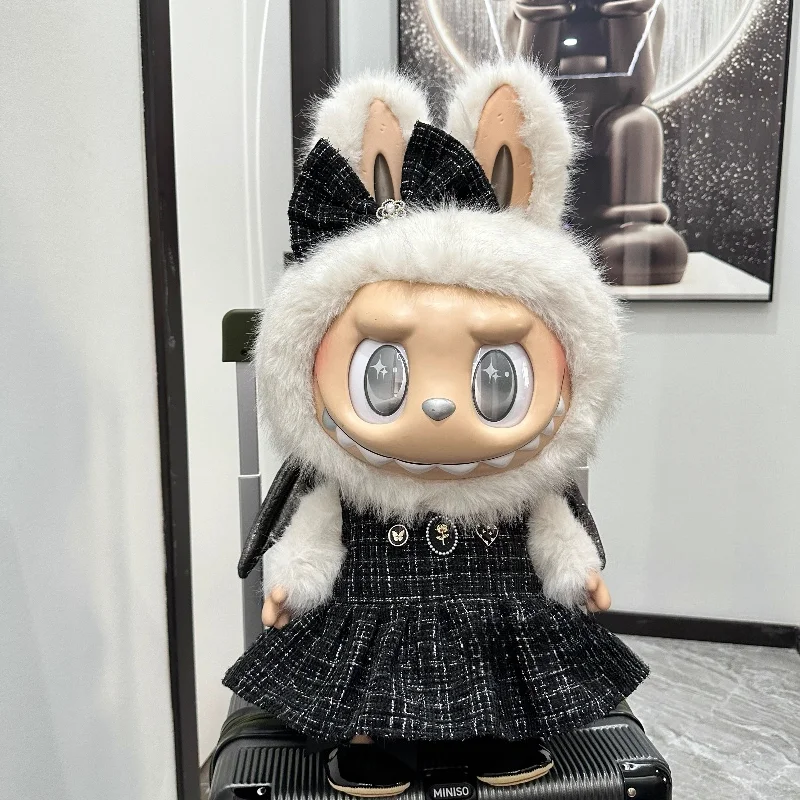 

Новый оригинальный костюм Big Chief 58 см для Labubu, детская одежда Zimomo, наряды для кукол Sunny и Cloudy Angel