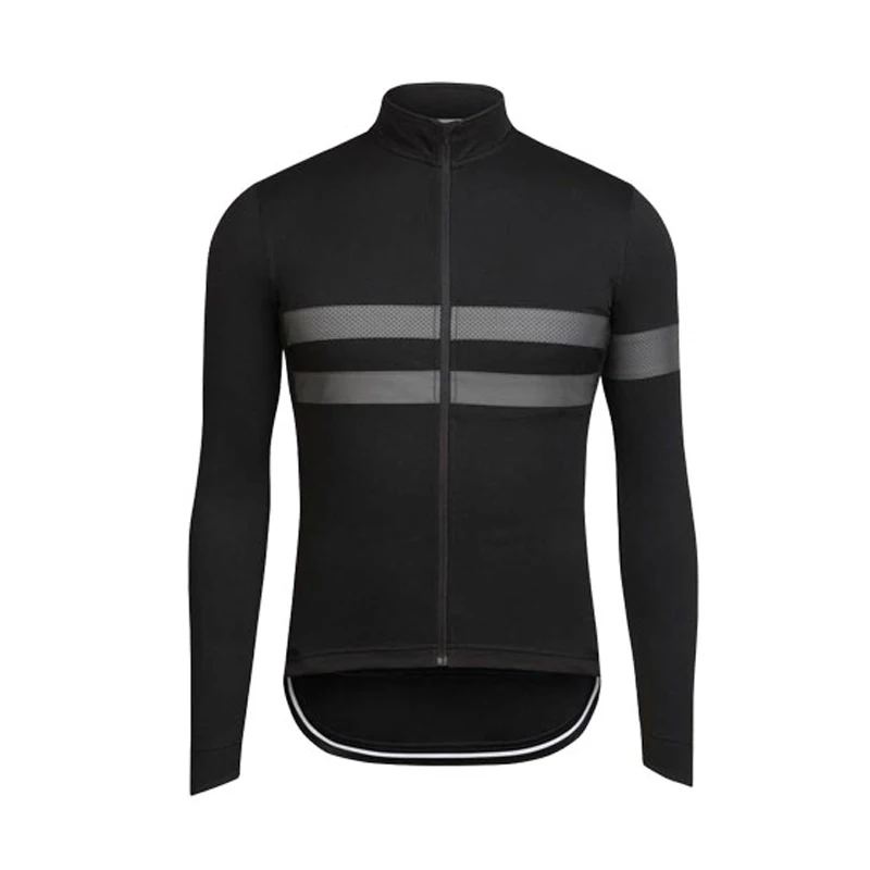 2024 NEW Black Men Autumn Bicycle Clothing Road Racing Clothes Breathable Spring Bike Shirt Long Sleeve Cycling Jersey