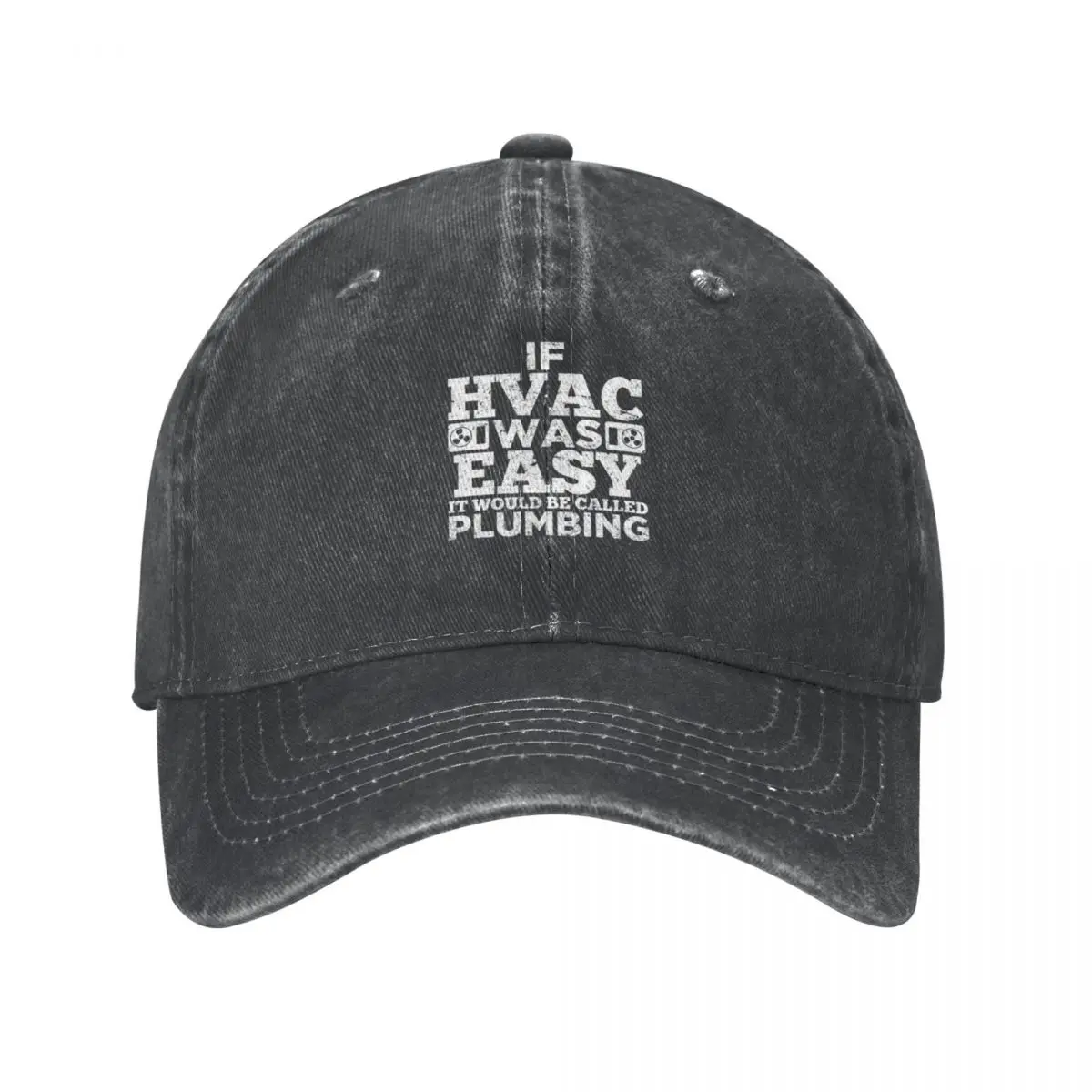 HVAC Technician Funny If It Was Easy Cowboy Hat Dropshipping Fishing cap Christmas Hat Golf Women Men's