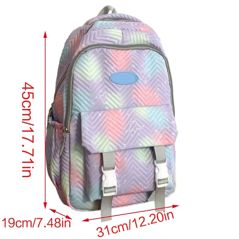 lô du lịch đa năng dành cho nữ Daypack Túi đeo vai nylon dành cho các cô gái tuổi teen