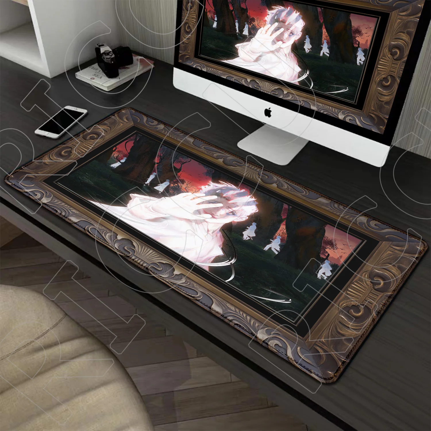 

XXL 30X60CM Large Lord of the Mysteries Gaming Keyboard Gamer PC accessories Mouse Pad Table coaster carpet Anime expand DeskMat