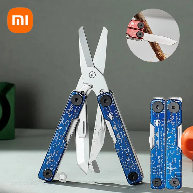 Новинка Xiaomi SWISS TECH 12 в 1, мини-складные ножницы EDC, многофункциональный инструмент, портативное оборудование для выживания на открытом воздухе, кемпинга, многофункциональный набор Новинка Xiaomi SWISS TECH 12 в 1, мини-складные ножницы EDC, многофункциональный инструмент, портативное оборудование для выживания на открытом воздухе, кемпинга, многофункциональный набор