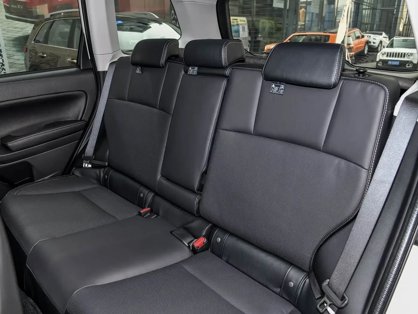 Spezieller Autositzbezug für Subaru Forester 2013 2014 2015 2016 2017 2018, PU-Leder Sitzkissen-Schutz, Autositzbezüge – Detail 3