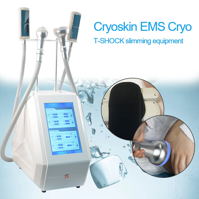 Cryoskin slimmming Machine Equipment Cool T Shock Portable Hot and Cold Skin Tightening Weight Loss Body Slimming Machine