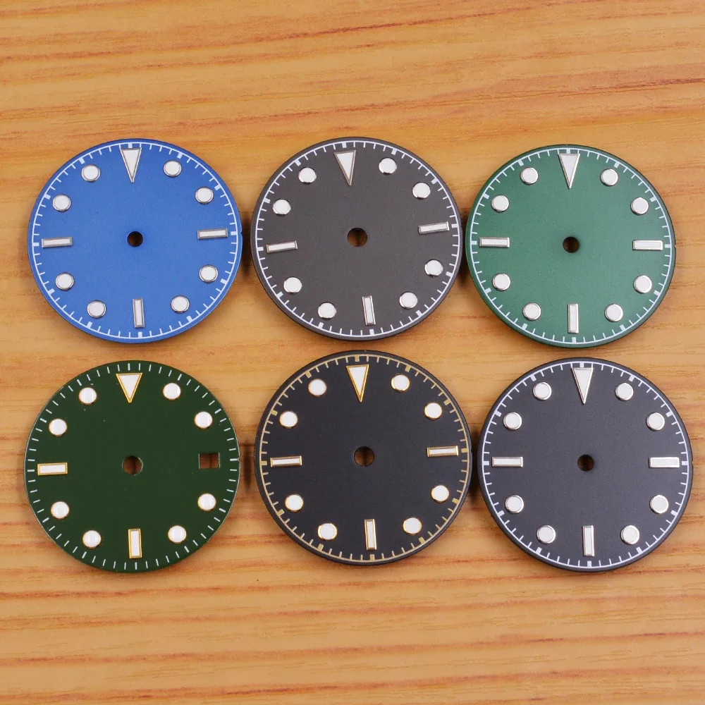 

29mm Luminous Watch Dial Fit NH35 NH36 ETA2824 2836 Mingzhu DG2813 3804 Miyota8205 8215 821A PT5000 Movement