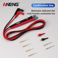 Multimeter Test Leads Universal Cable AC DC 1000V 20A 10A CAT III Measuring Probes Pen for Multi-Meter Tester Wire Tips Wire Pen