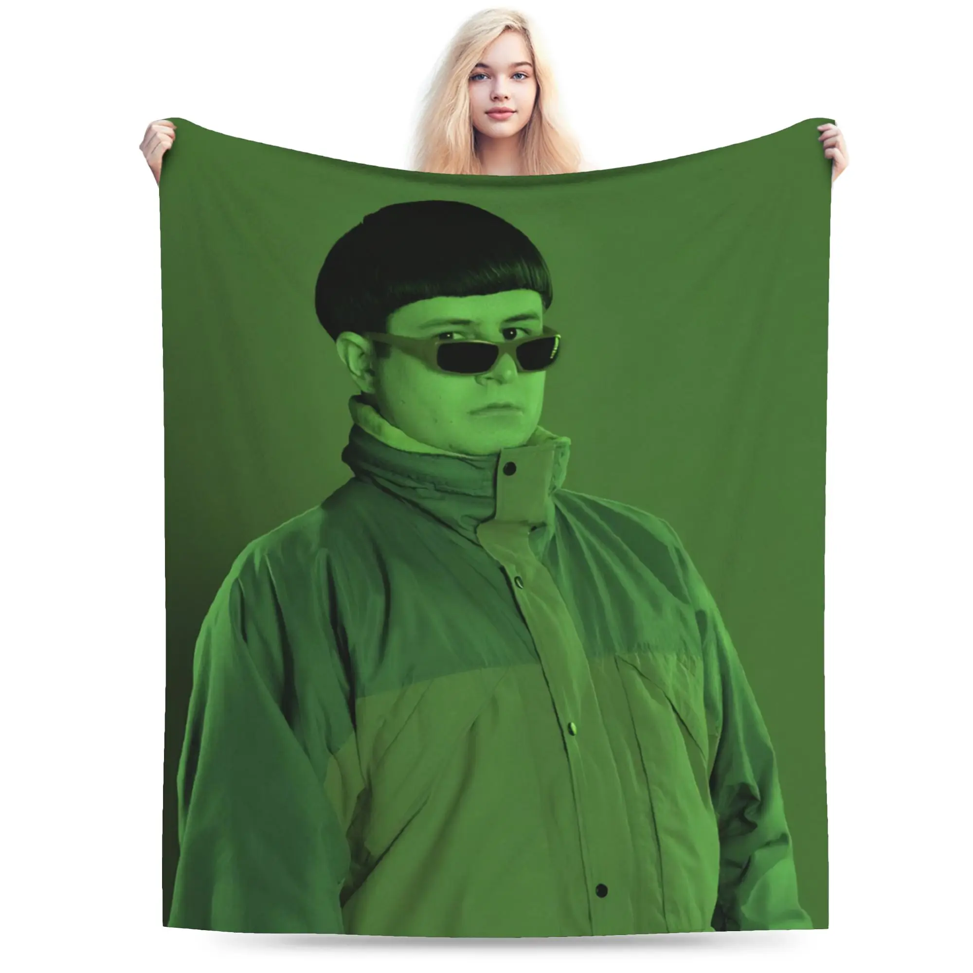 Singer O-Oliver Tree  Blankets Fleece All Season    Multifunction Soft Throw Blankets for Bed Office Bedspreads