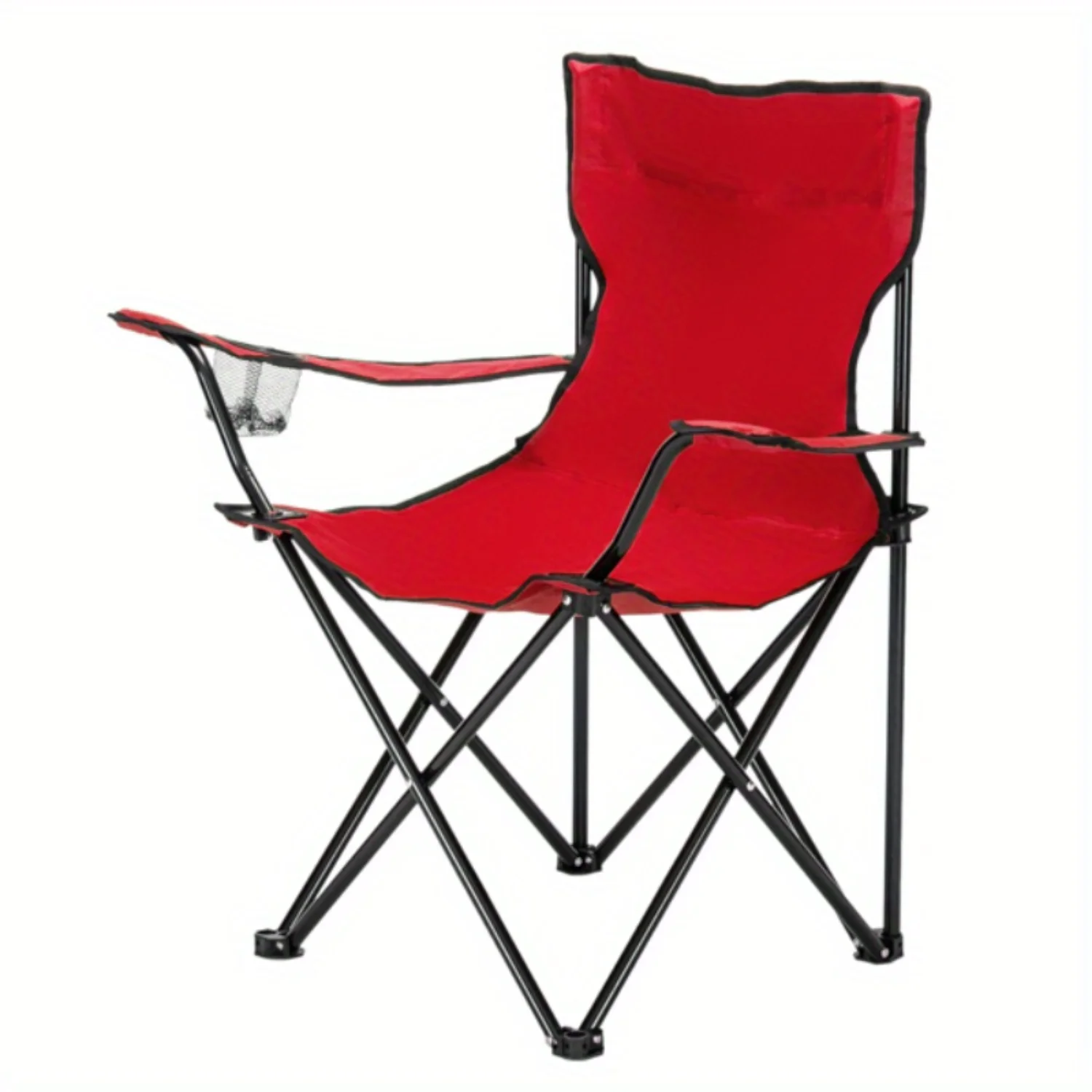 1pc Outdoor Sports Camping Folding Chair, Suitable For Summer Camping Or Fishing, Small Folding Chair