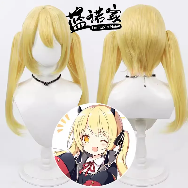 Anime Blue Archive Tanga Ibuk Cos Parrucca Cosplay Halloween Carnevale Puntelli per feste Fibra sintetica resistente al calore + Protezione per parrucca