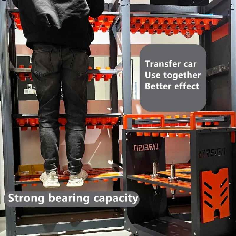 CAPTO All Series Cnc Tool Storage Cat 40 Tool Holder Cart Cnc Tool Trolley