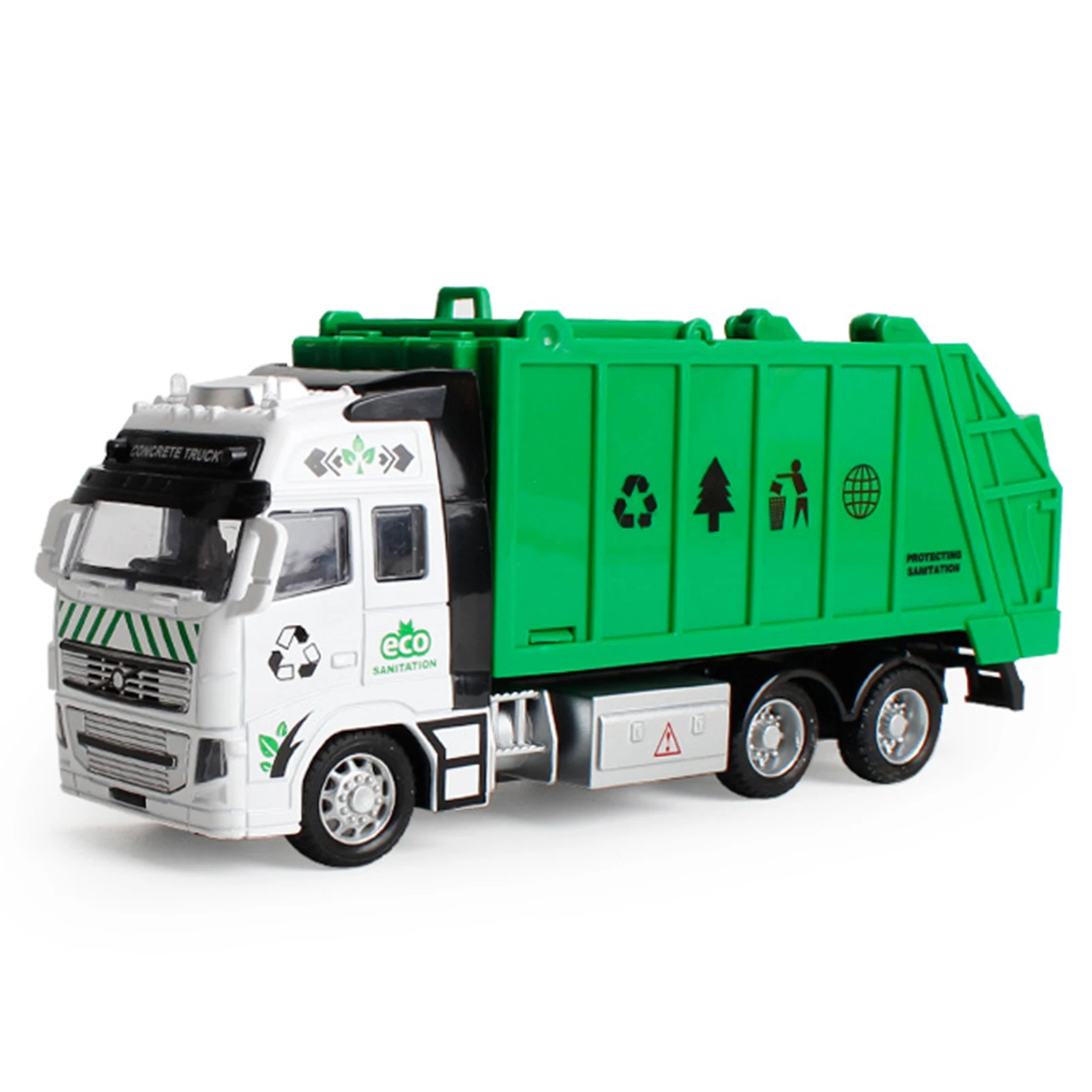 

Children Garbage Truck Toys Garbage Truck Push and Go Pull Back Car Birthday Gift for Boys Kids