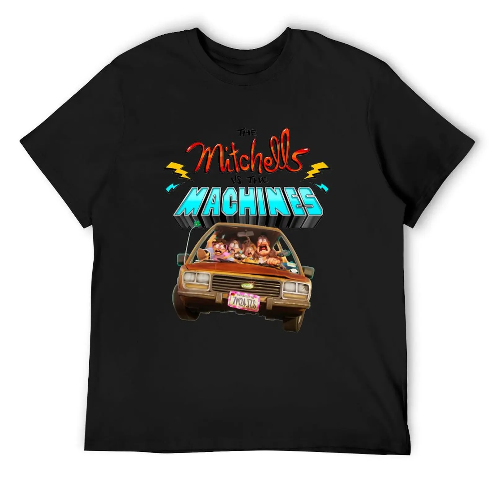 

Винтажная футболка The Mitchells Vs The Machines, крутые подарки, футболки с рисунком, необходимая футболка, мужские футболки, упаковка
