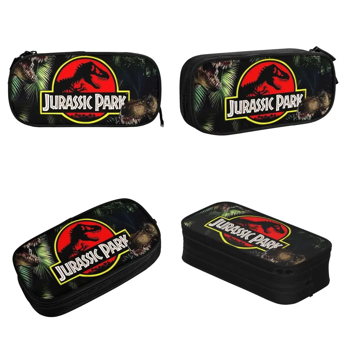 الحيوان القديم العملاق ديناصور مقلمة الحدائق الجوراسية قلم رصاص الحقيبة القلم طالب سعة كبيرة أكياس مكتب مستحضرات التجميل القرطاسية #2