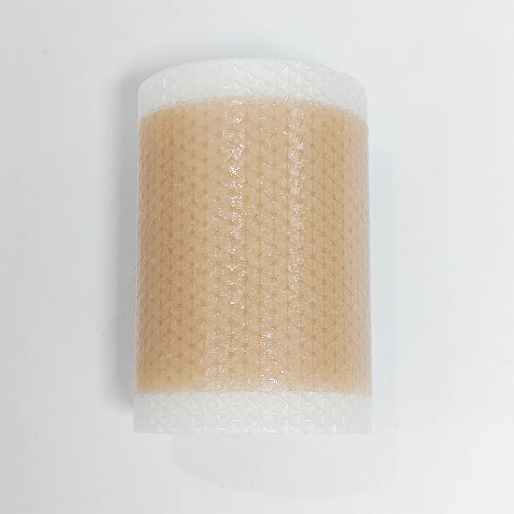 4cm*0.5m Ultra-thin Anti-slip Breathable Silicone Lace Tape, Practical for Fixing Knots and Repairing Lace Wigs