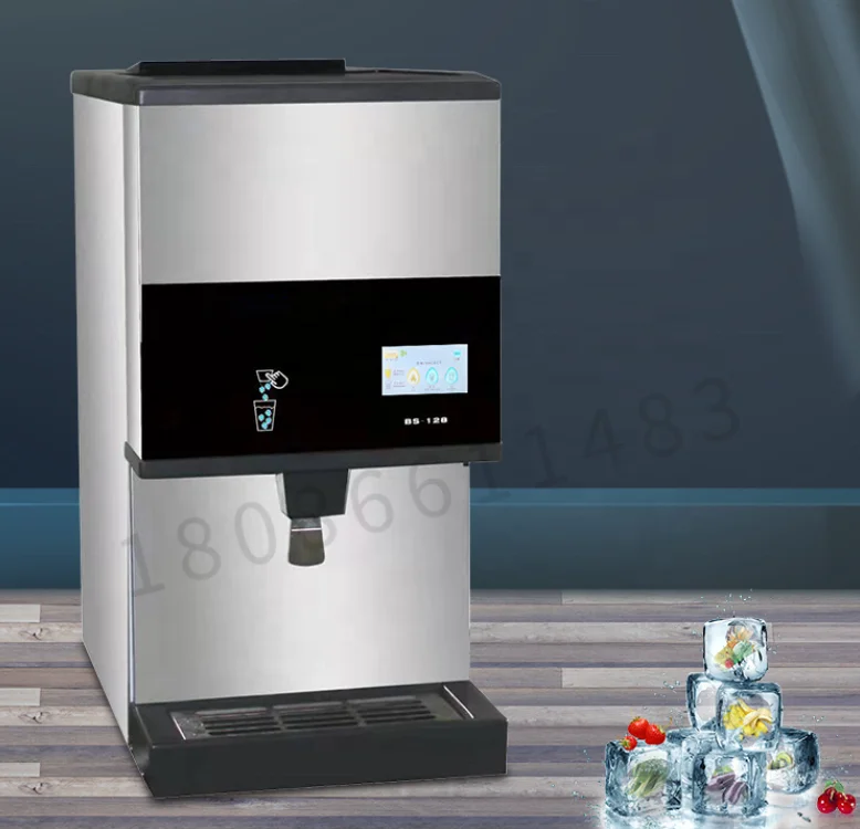 New Arrival 128KG Water Dispenser with Ice Maker for Public Places