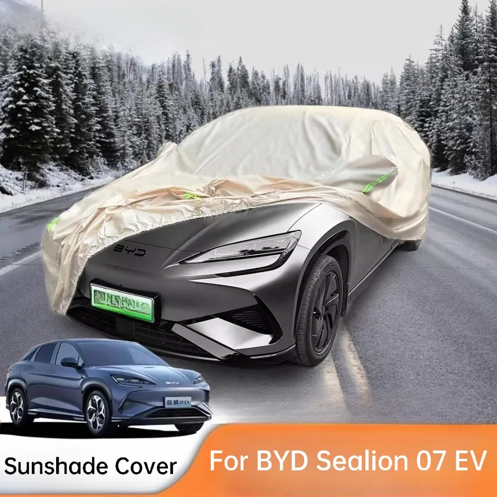 

For BYD Sealion 07 EV Sunshade Cover Oxford Fabric Waterproof Snowproof Tear Resistant Full Protection Accessories