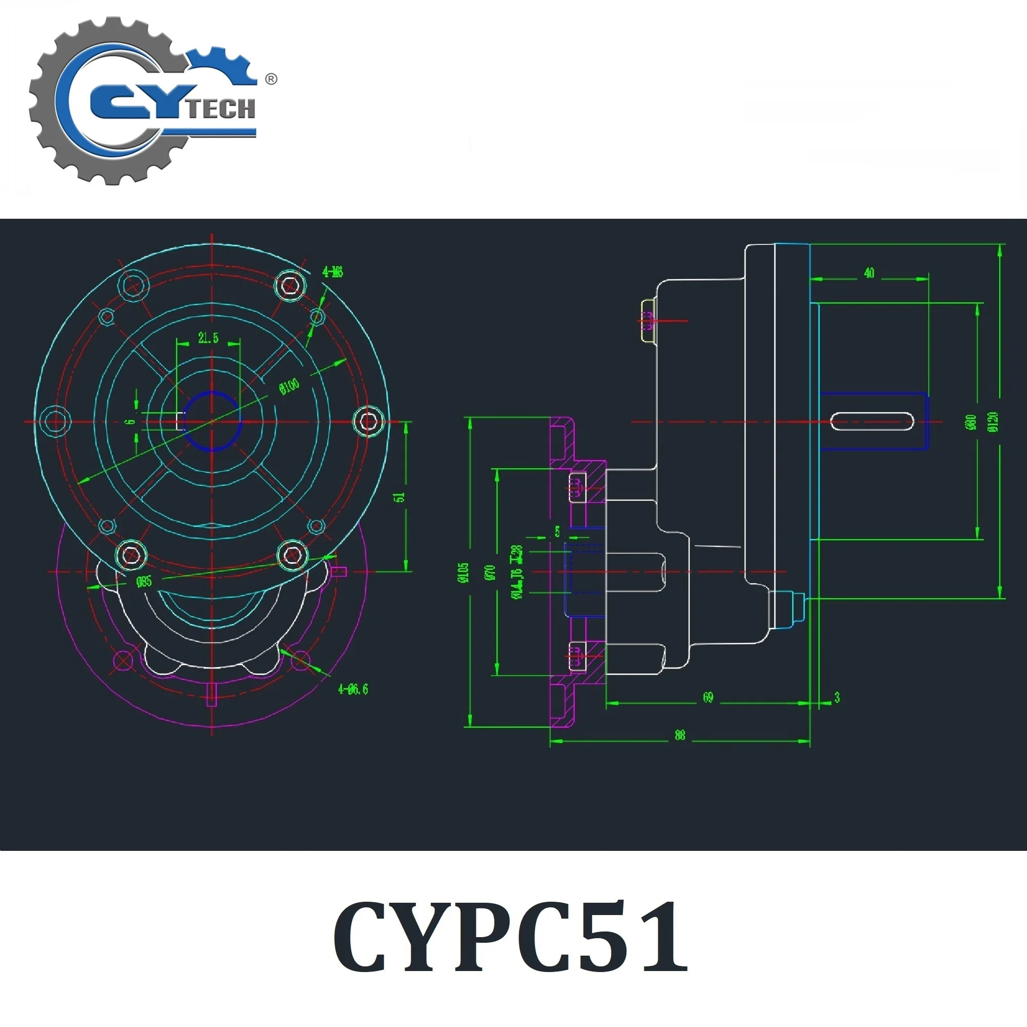 CHENYUE винтовой червячный редуктор CYPC51 вход 11/14/19/мм Выход 14/19 мм нецельное соотношение 2 2,5 3 3,5 4 4,5 5 бесплатное техническое обслуживание