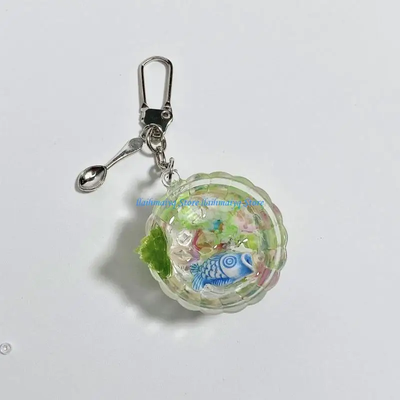 

573B Unique Nightlight Keychain With Realistic Designs Charm For Gift Giving
