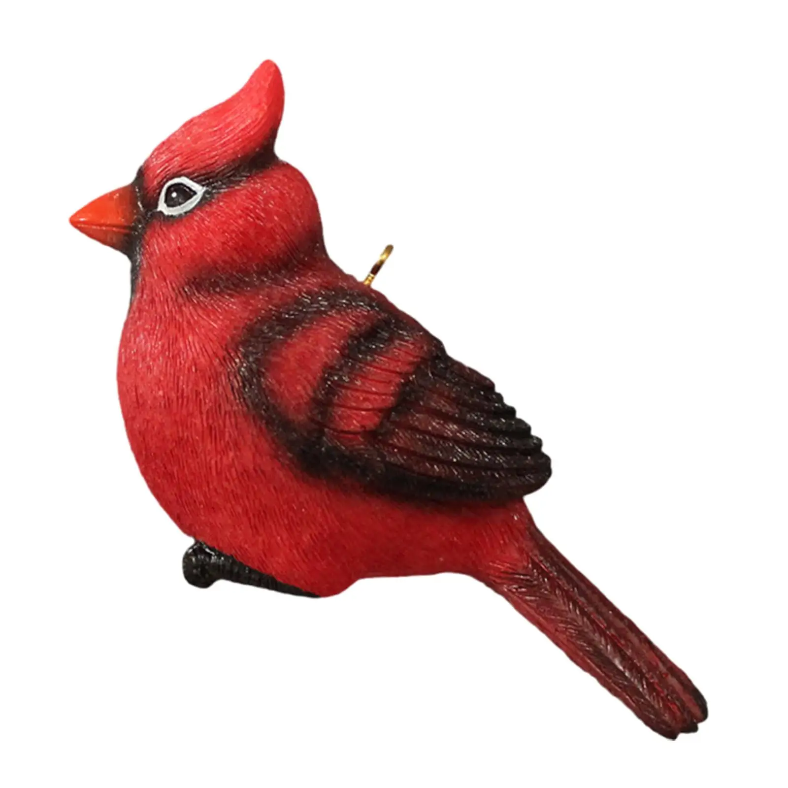 Red Bird Ornament Memorial Cardinal Decor for Home Decor Garden Window Decor