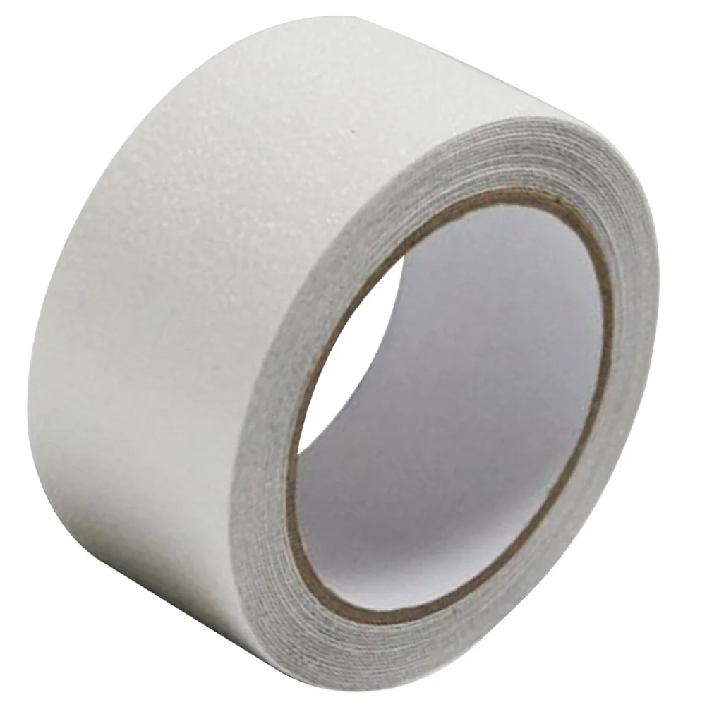 

1pcs 1 Roll Clear Anti-Slip Tape Grip Stair Treads Non Skid Transparent Adhesive For Outdoor Steps Machinery Doorways Walkways