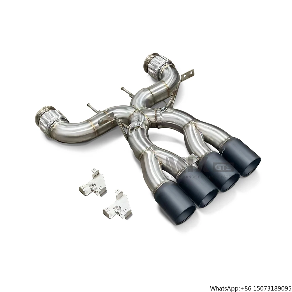 

Stainless Steel Performance Car Accessories Suitable for 720S 720 Upgrade 765 Exhaust Catback Straight Pipe Exhaust Pipe