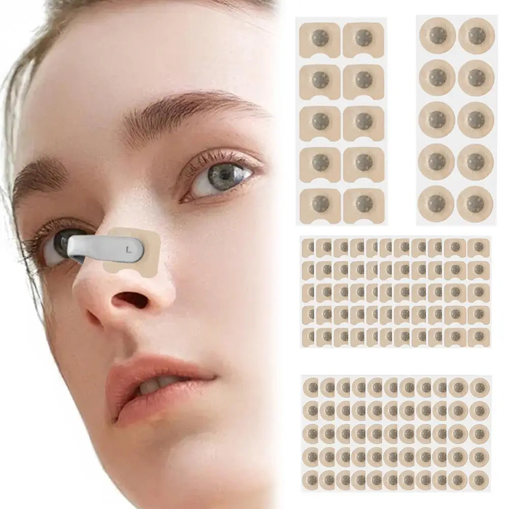 10/100pcs Nose Strips Pack Of Anti-Snoring Nose Strips Magnetic Nose Strips Breathing Nasal Strip Improve Sleep Quality