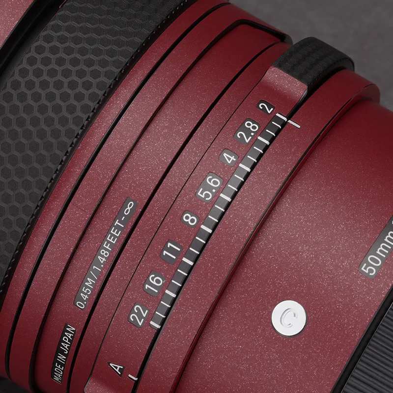 For Sigma 50mm f2 Skin,Sigma 50mm F2 DG DN Camera Lens Sticker,Scratch-resistant protective film, full coverage protection