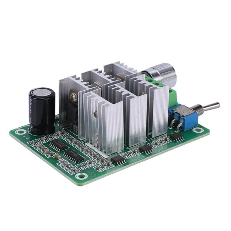 15A BLDC Three-Phase Sensorless Brushless Motor Speed Controller Fan Drive DC 5-36V 12V 24V with Potentiometer Switch