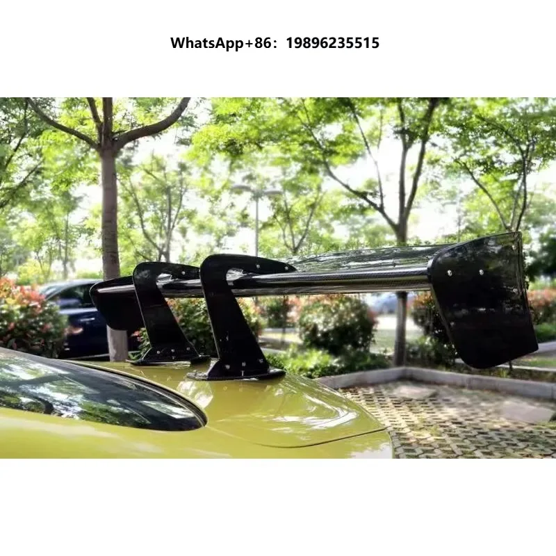 Car rear spoiler rear carbon fiber large rear spoiler wing Fit