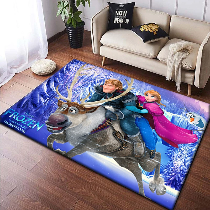 Frozen carpet for children,Living room Bedroom floor mat Kitchen mat Children's Bedroom Mat,bedroom decor， bedroom