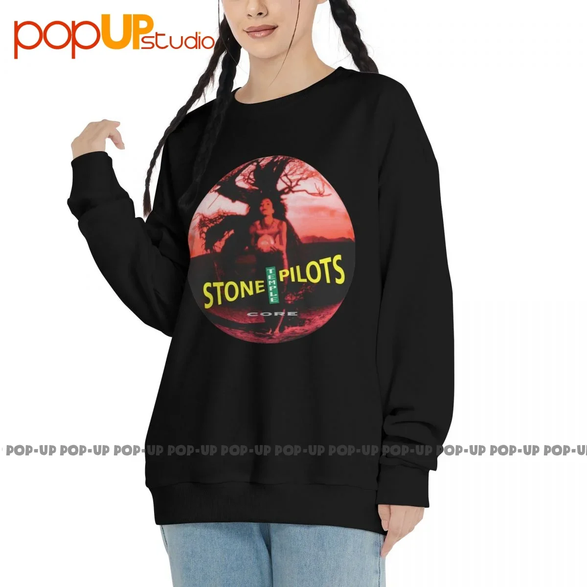 Stone Temple Pilots Core 92 Debut Album Cover Sweatshirt Pullover Shirts Cool Trend Natural Best Quality