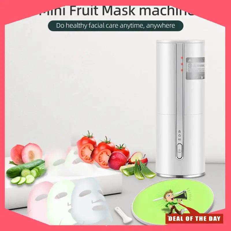 Máquina de máscara de frutas e vegetais, entrega em 24 horas, inteligente, caseira, colágeno vegetal natural, máscara de frutas, spa facial, beleza i