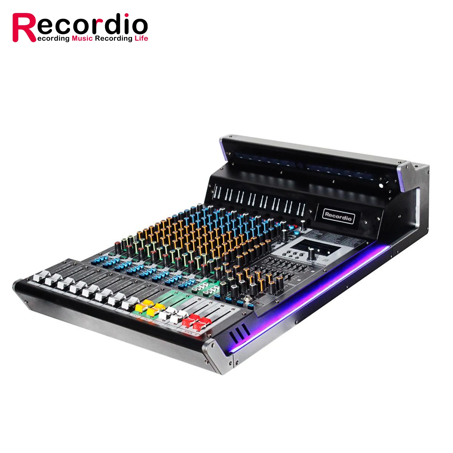 Console de mixage professionnelle GAX-LM8 Recordio, nouveau design, 8 canaux, pour les performances sur scène