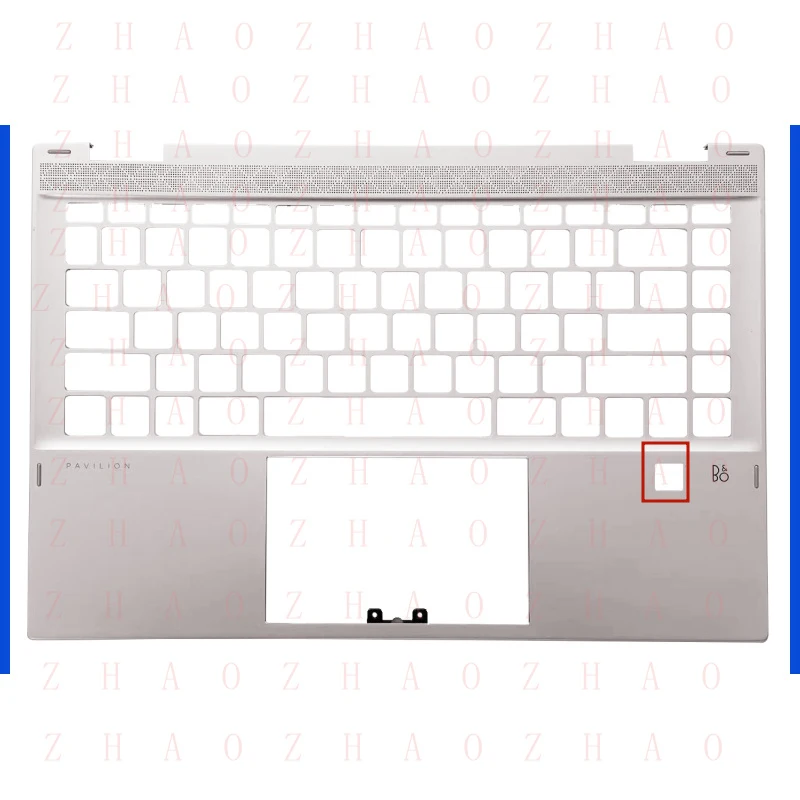 

L+ For HP ENVY X360 14-DW 14M-DW Laptop Palmrest Case Fingerprint hole