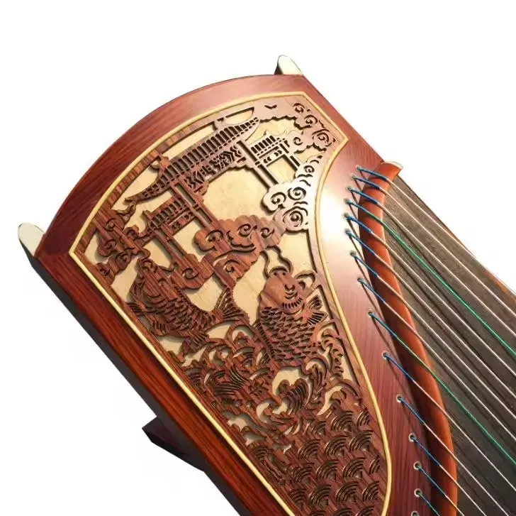 

High Quality Traditional Chinese Guzheng 21 Strings Zither Instruments