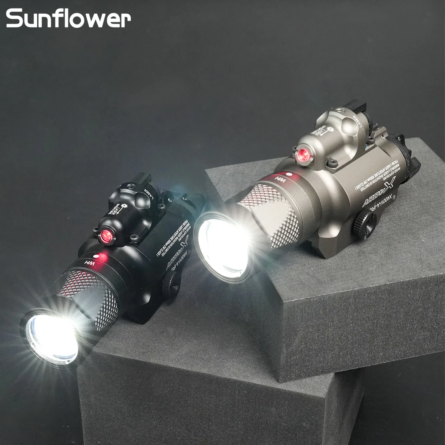 

X400V X400 X400U Red Laser Тактический фонарик Surefi X300 Светодиодный фонарь для страйкбола Открытый охотничий скаутский фонарь для 20 мм планки Пикатинни