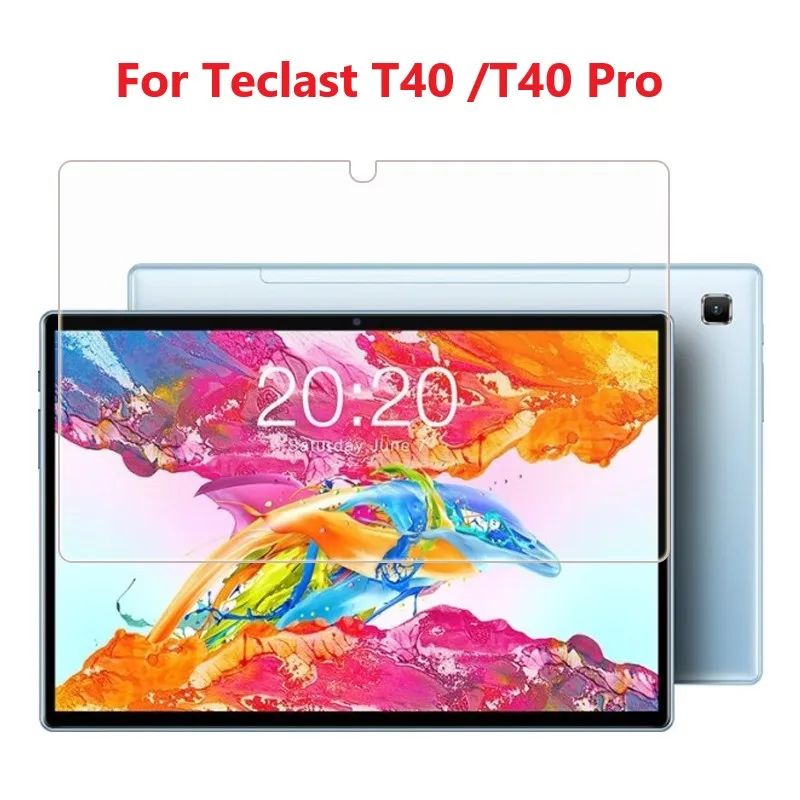 

For Teclast T40 Pro 10.4in 2021 Tempered Glass Tablet Protective 9H For Teclast T40 10.4inch Screen Protector Film Cover