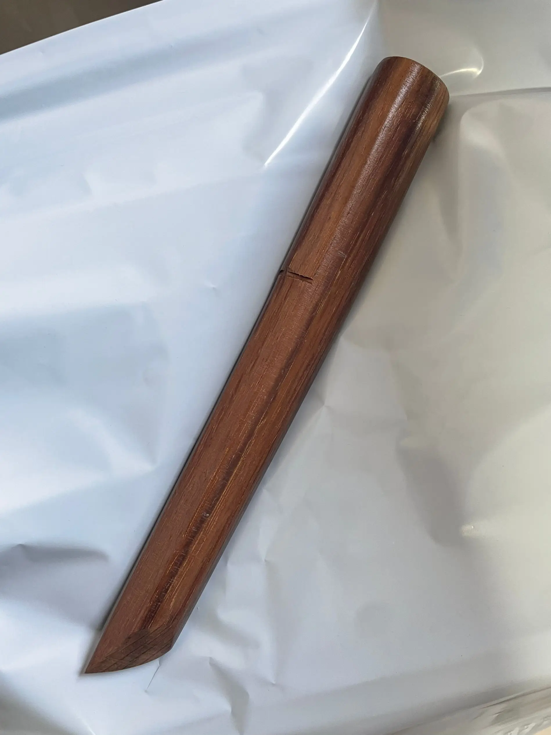 Lucamino-Aikido Wooden Knife, Japanese Sword, Short Wooden Knife, Retro, Japanese, New, 30cm Length, 1Pc
