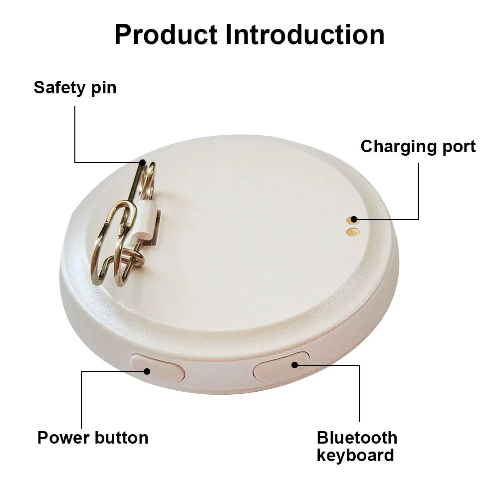 Bluetooth Anime Cyfrowa Odznaka DIY Przypinka Akcesoria do Personalizowanych Identyfikatorów Broszki Cosplay Party Rękodzieło Prezent na Boże Narodzenie