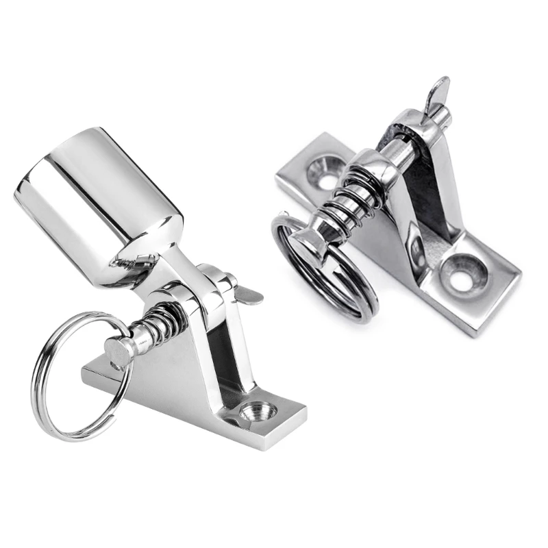 

Upgrade 90°Bimini Top Deck Hinge 316 Stainless Steel Marine Boat Deck Hinge Mount Bimini Top Fitting Hardware Fitting