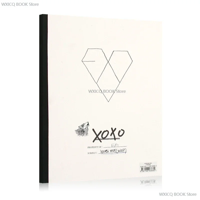 

Genuine Original EXO K XOXO Album Korean Version Wu Yifan Kris Luhan Male Singer Team Pop Music 1 CD Box Set